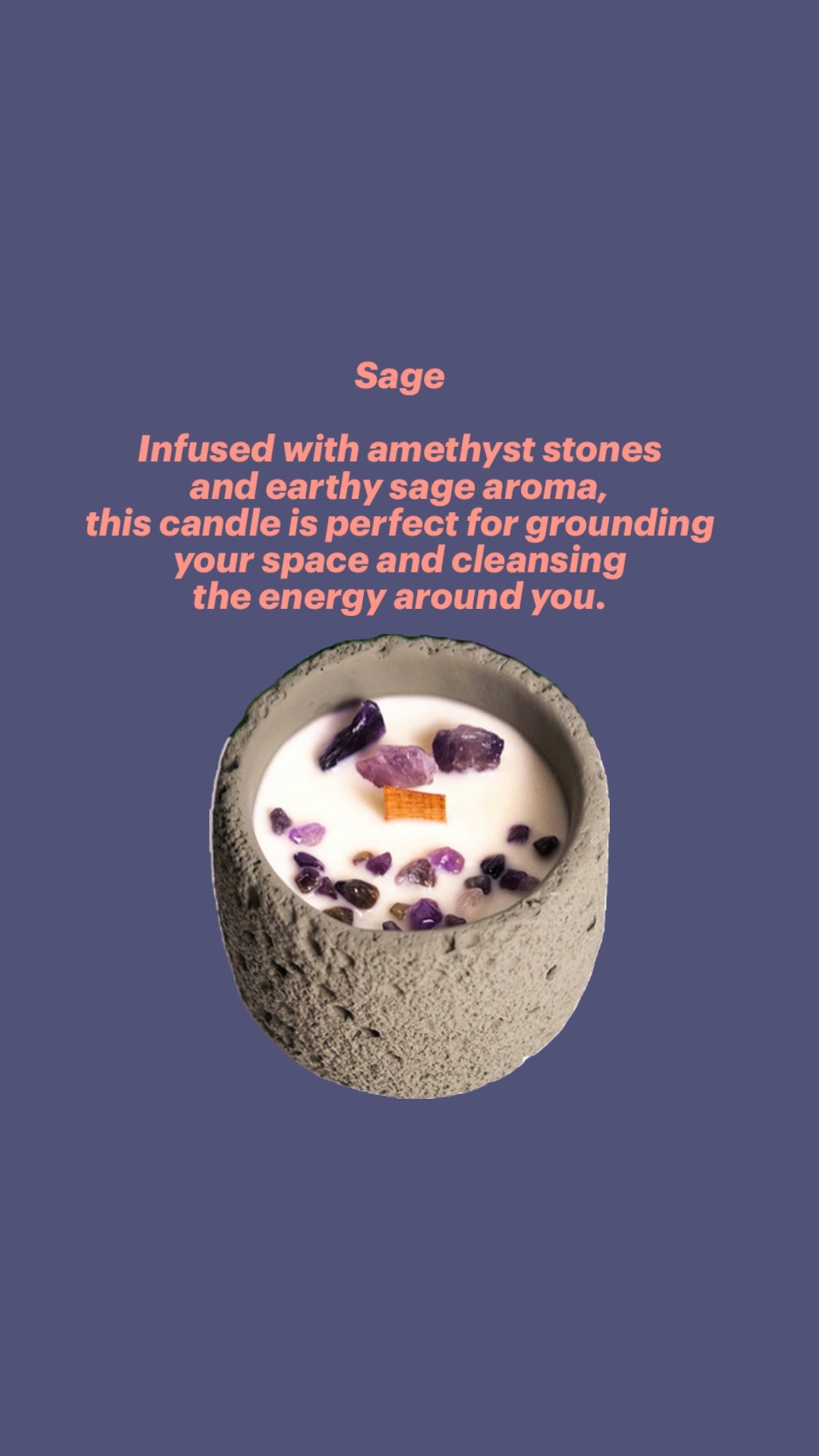 Lunar Crystal Candles