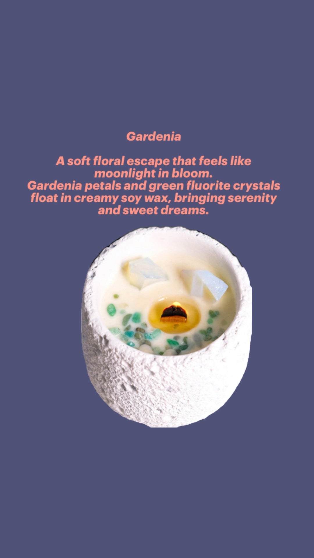 Lunar Crystal Candles