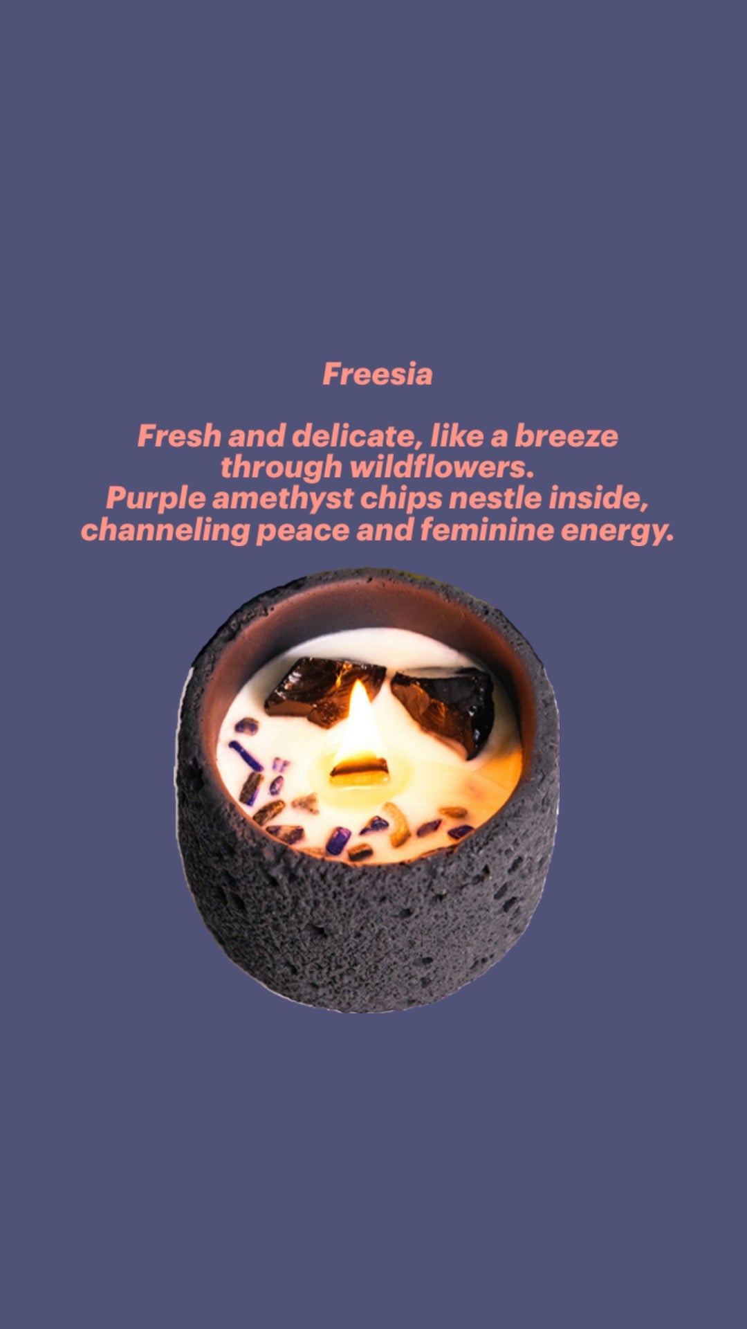 Lunar Crystal Candles