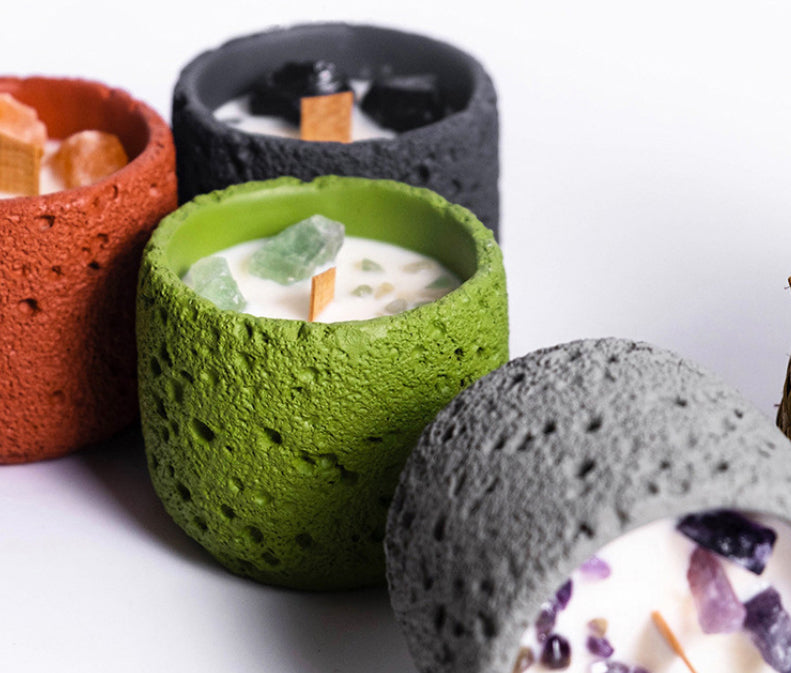 Lunar Crystal Candles